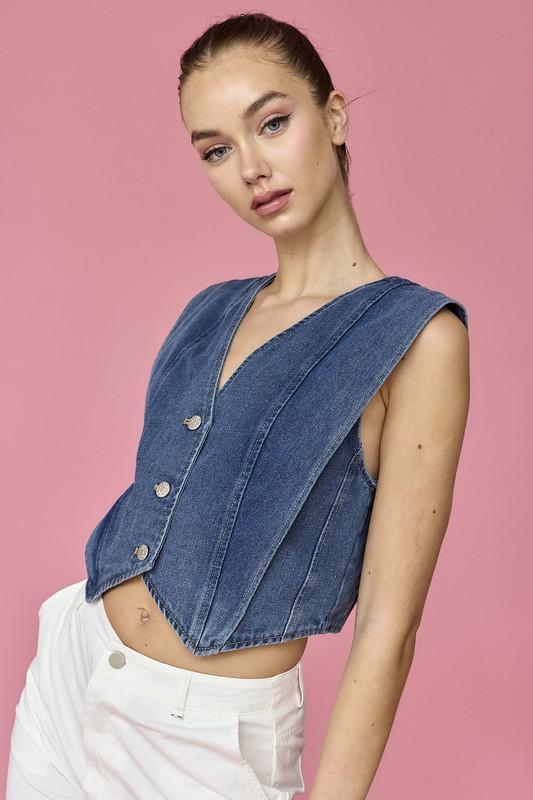 Zia Denim Vest