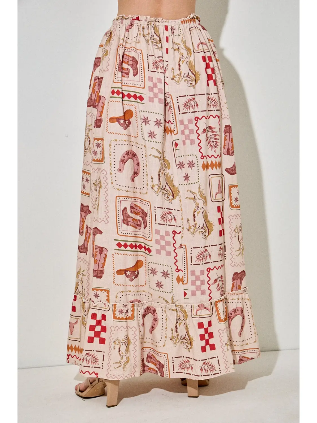 Western Maxi Skirt