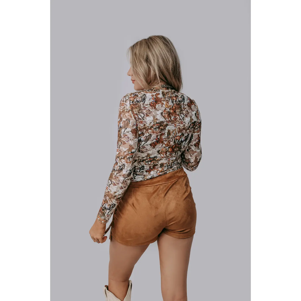 Buckaroo Lace Top