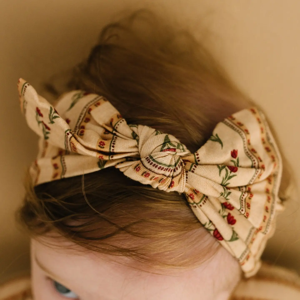 Floral Heirloom Bamboo Headband