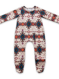 Aztec Baby Kids Western Zipper Footed Coverall