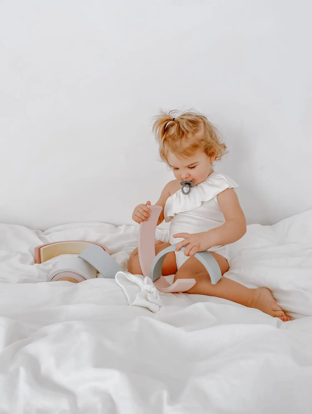 BABY GIRL WHITE BODYSUIT