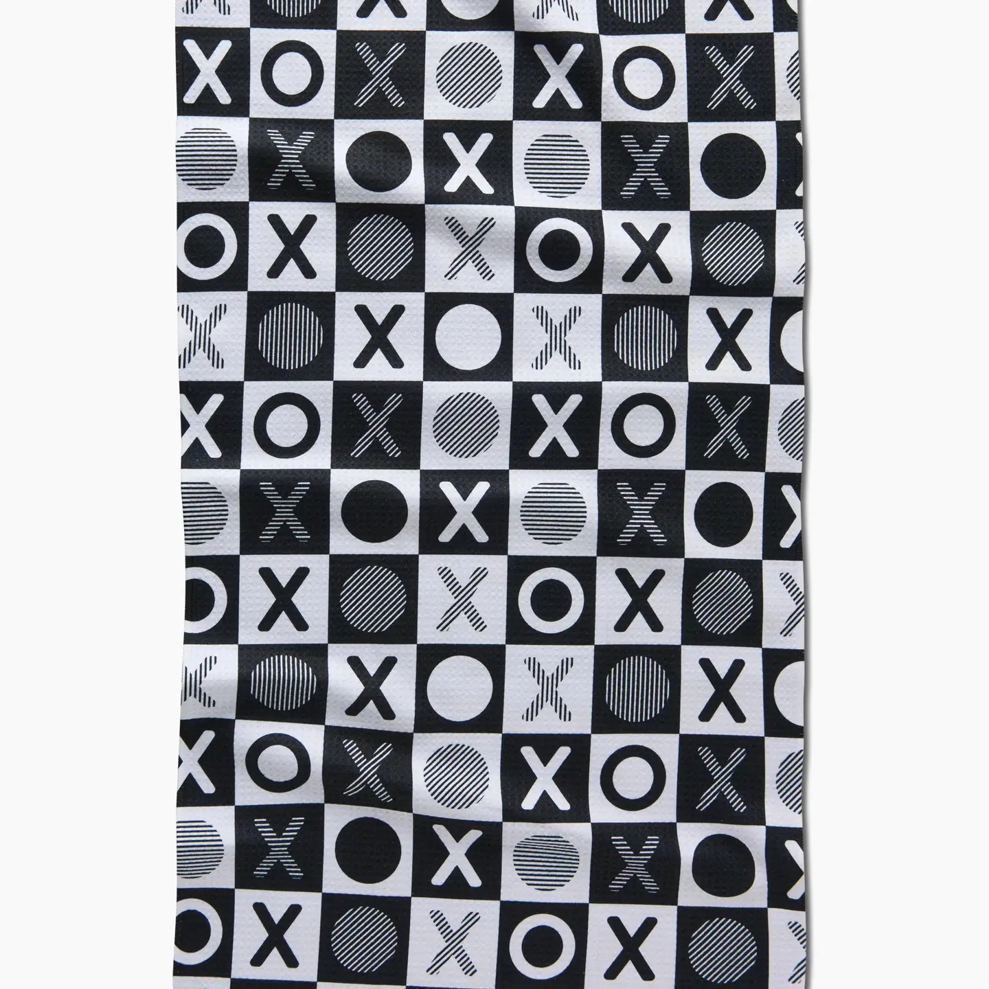 Checkered Xoxo Tea Towel