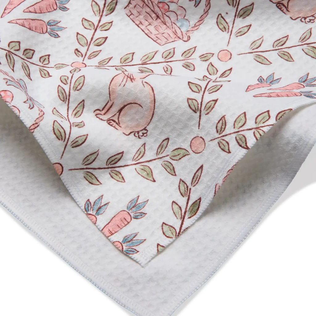 Hopscotch Harvest White Luxe Hand Towel