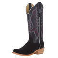 R Womens Black Roughout 13in Black Boot Black 6 B